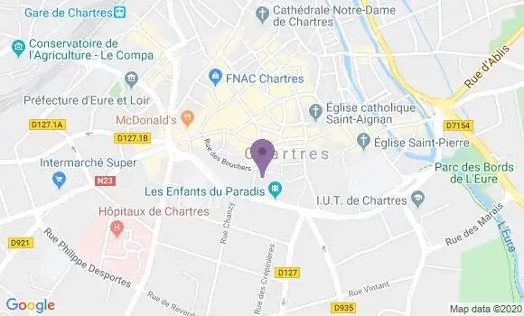Localisation Audrey Sainteville