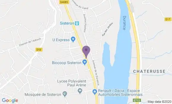 Localisation Anne Cécile Lopez