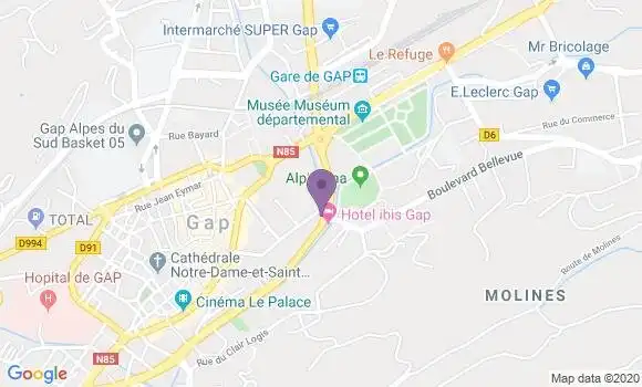Localisation Guillaume Carrère