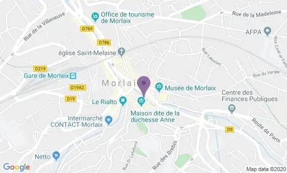 Localisation Françoise Le Goff le Bigot