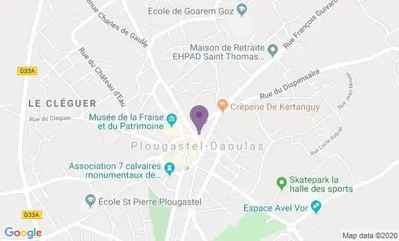 Localisation Alice Corre Tourbot