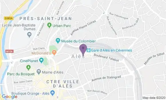 Localisation Paul Emmelin