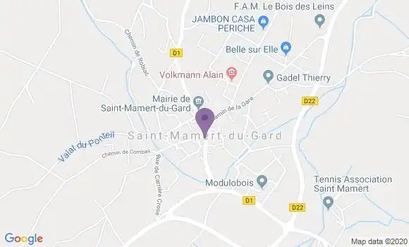 Localisation Diane Desandre