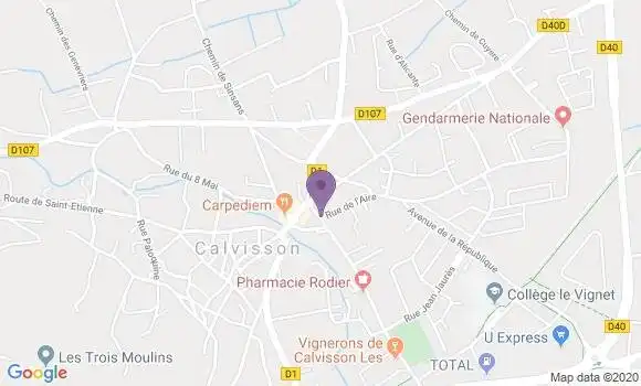 Localisation Lucie Pincemaille