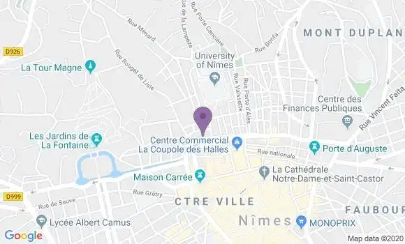 Localisation Sandrine Raoux