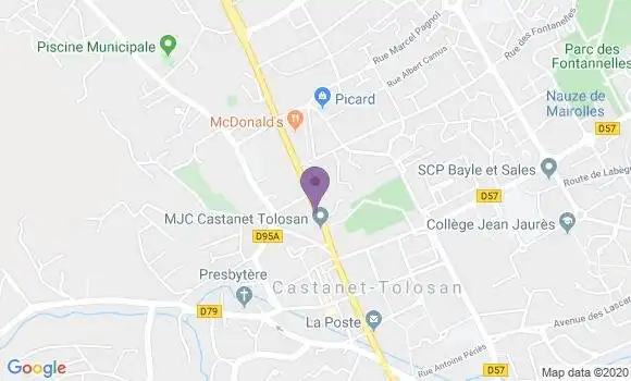 Localisation Jacqueline Castillo
