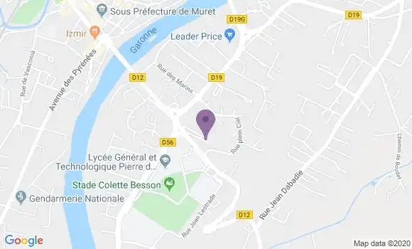 Localisation Julie Campos