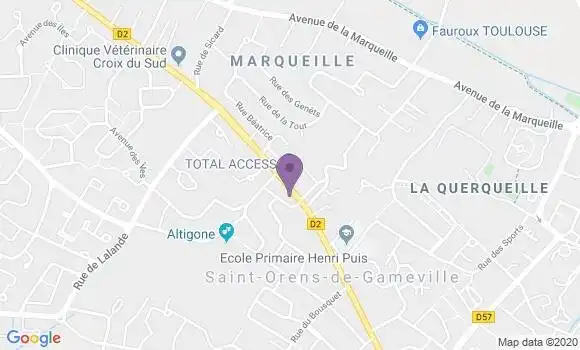 Localisation Bernard Carac