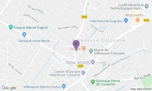 Localisation Caroline Bensadoun