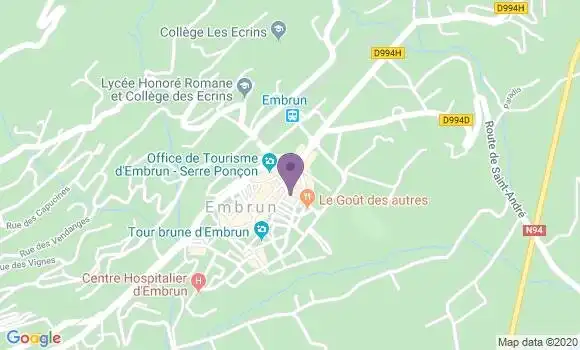 Localisation Floriane Agard