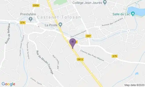 Localisation Marion Bouyssou