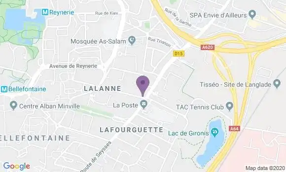 Localisation Sophie Sandres