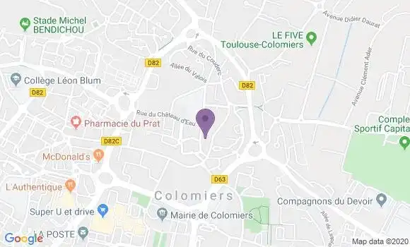Localisation Sylvain Poujoulet