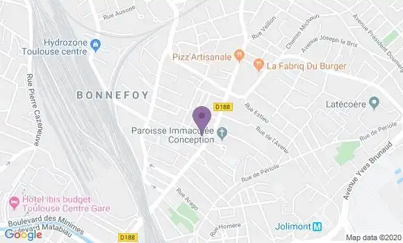 Localisation Julie Lafon Larguet
