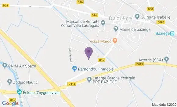 Localisation Marie Larroque