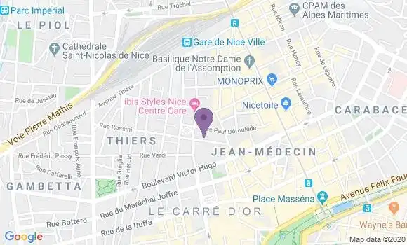 Localisation Nathalie Guillemet