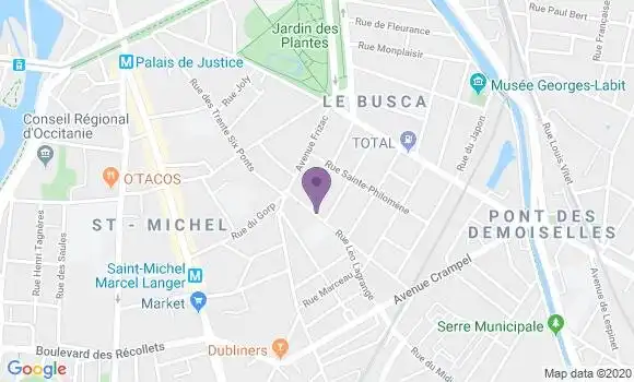 Localisation Carole Gausseran