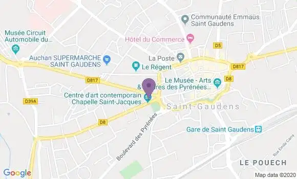Localisation Stéphane Gimenez