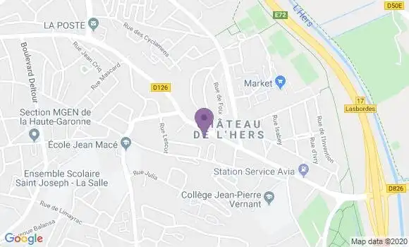 Localisation Marie Gaillard