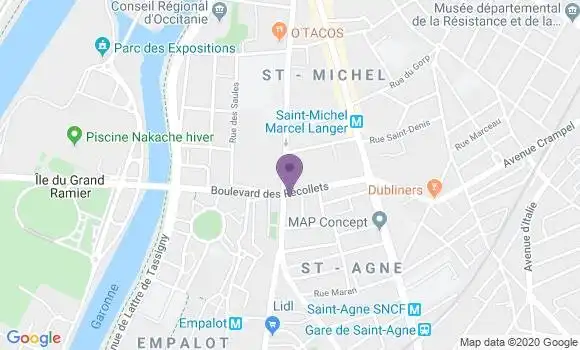 Localisation Jean Philippe Durand