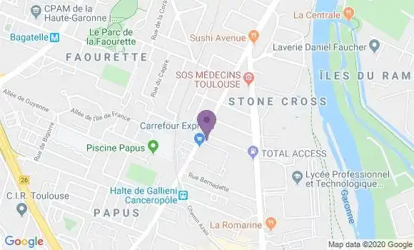Localisation Nathalie Daco