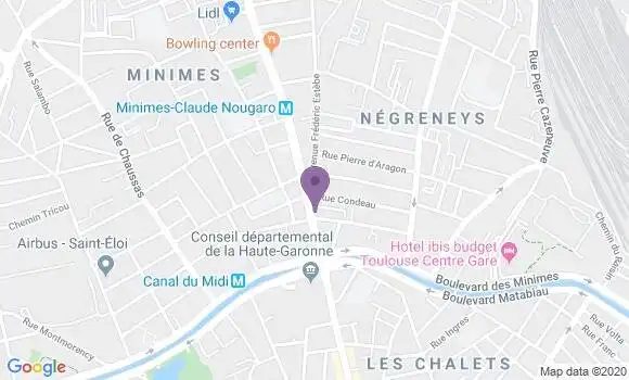 Localisation Amandine Darnis