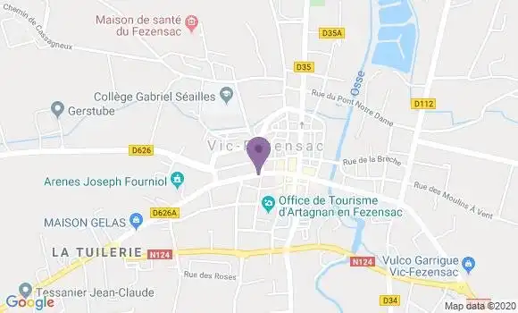 Localisation Bérengère Beaudufe