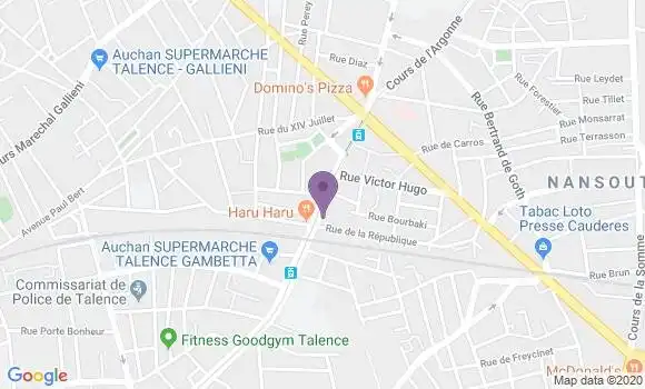 Localisation Florian Rachas