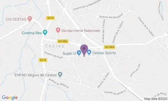 Localisation Olivia Rayssac