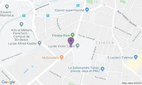 Localisation Candice Plana