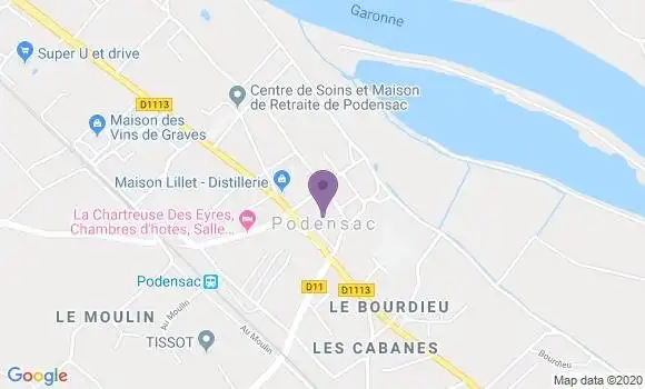Localisation Elodie Mousques