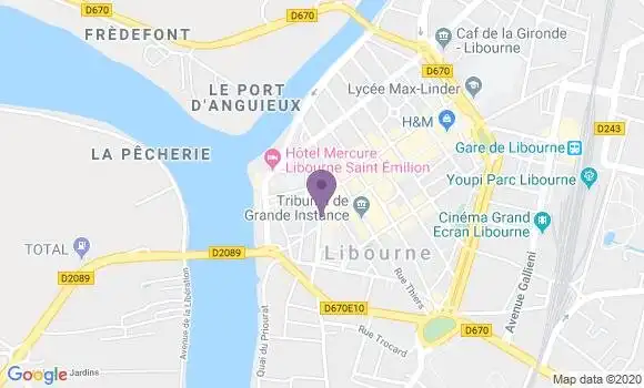 Localisation Elodie Oliveira