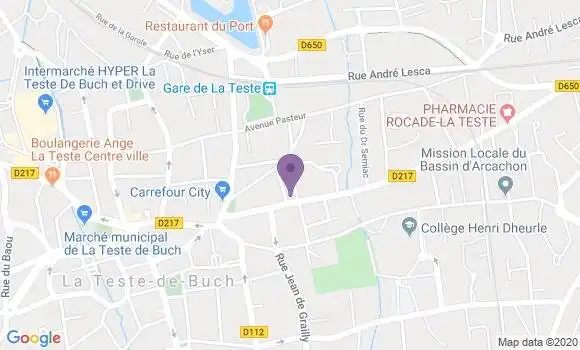 Localisation Justine Marquet