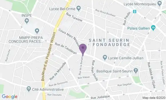 Localisation Lauriane Laulin