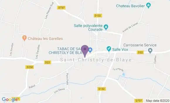 Localisation Pauline Lauze