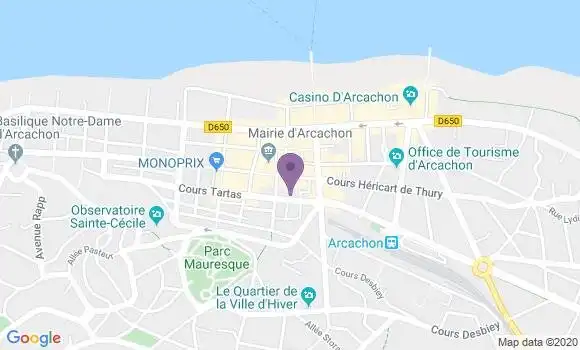 Localisation Amandine Labbe