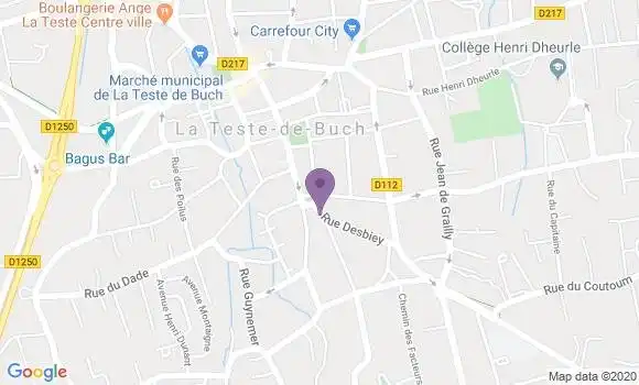 Localisation Tony D