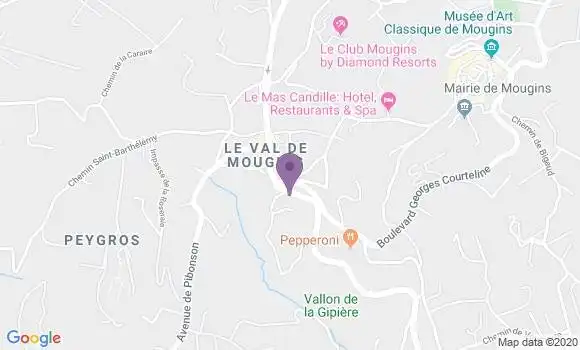 Localisation Marc Antoine Delerue