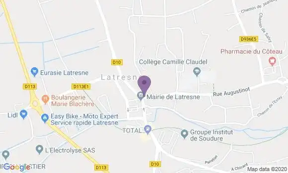 Localisation Virginie Dejean Bouyer