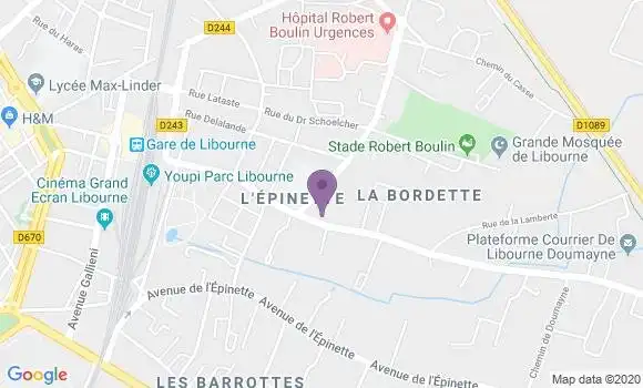Localisation Julien Bourseaud