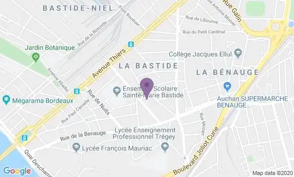 Localisation Coralie Audran