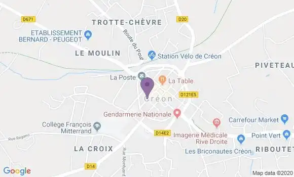 Localisation Patrick Sebaici