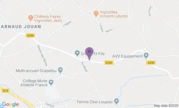 Localisation Jean Marc Rousseau