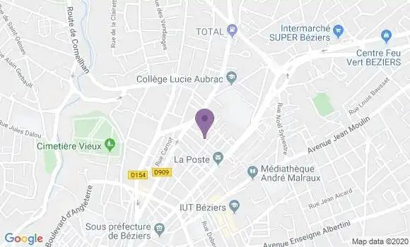 Localisation Jean Jacques Bardaji