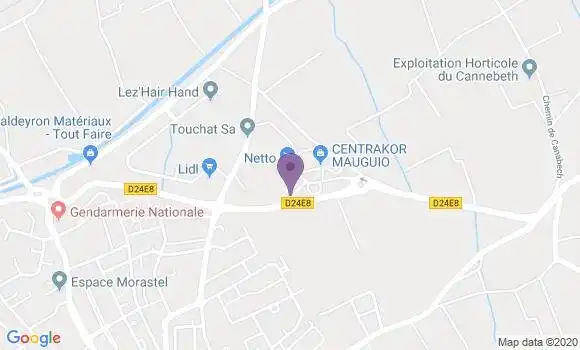 Localisation Marie Wilhelm