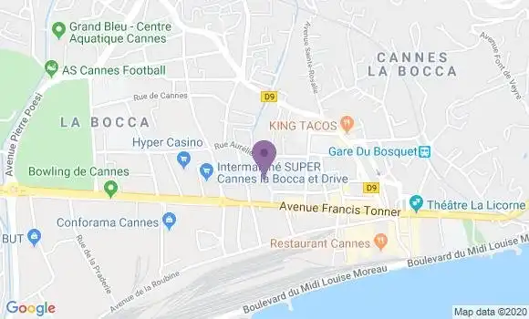 Localisation Blaise Courtois