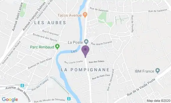 Localisation Caroline Merle