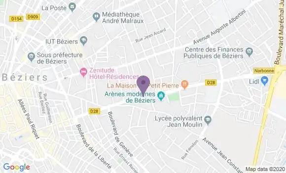 Localisation Lucie Mingot