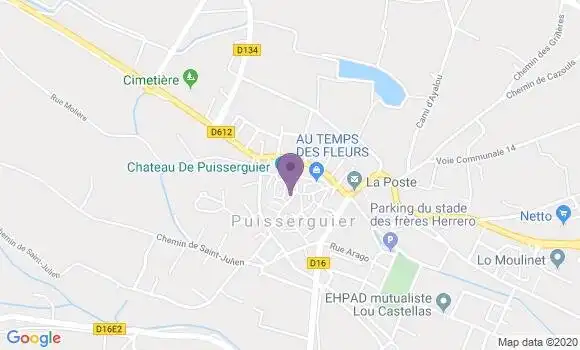 Localisation Agathe Moreau