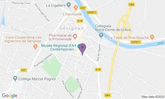Localisation Sylvie Hourcastagne